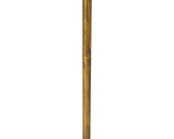 QAZQA botanica - Landelijke Vloerlamp | Staande Lamp - 3 lichts - H 193 cm - Goud/messing - Woonkamer | Slaapkamer thumbnail 5