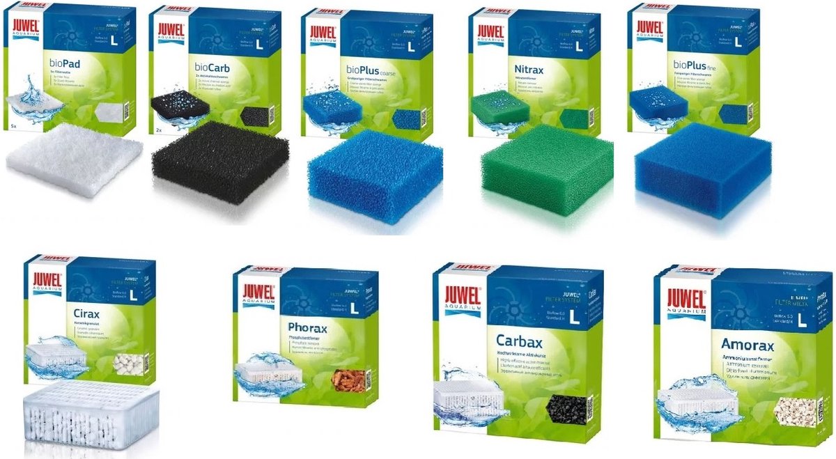 Juwel Filter spons set L - Complete filtermateriaal Rio/Vision
