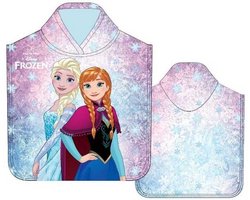Frozen badponcho - 100 x 50 cm. - Disney Frozen poncho handdoek - sneldrogend