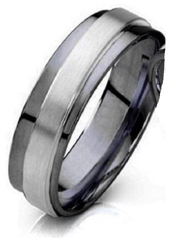 Jonline Prachtige Titanium Ringen voor Hem & Haar | Trouwringen | Relatieringen | Vriendschapsringen - Jonline
