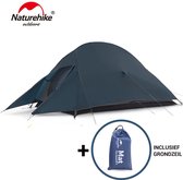 Naturehike® Cloud Up 2 Upgraded - 2 persoons tent - Lichtgewicht tent - Incl. grondzeil - 20D 4000MM - Outdoor - Waterdicht - Hiking & Wandelen