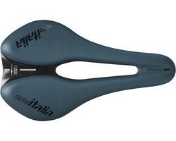 Selle Italia Novus Boost Evo Gravel Tm Superflow Zadel Blauw 145 mm