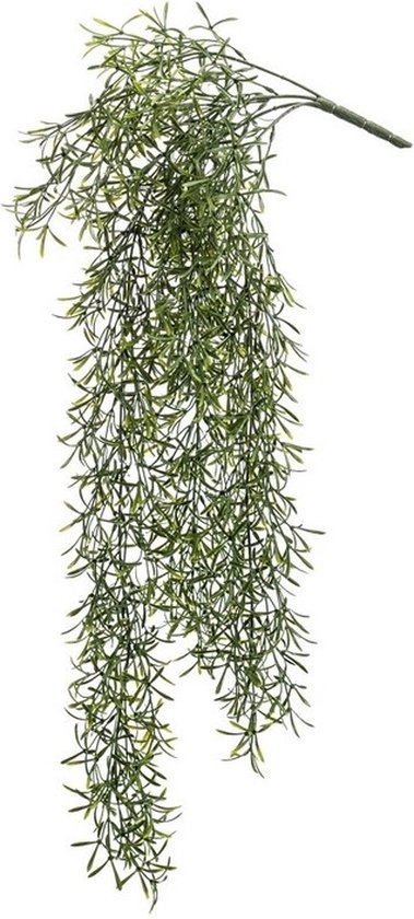 Kunstplant groene gras hangplant / tak 75 cm