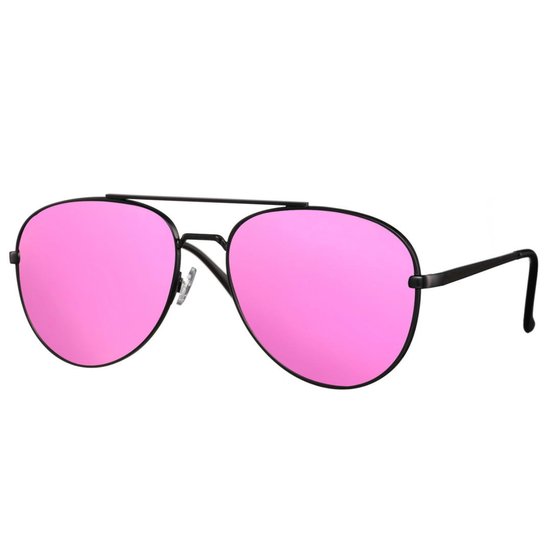 La Optica B.L.M. Zonnebril Heren Dames Retro - Premium Rubber Zwart (Brillenglazen: Grijs
