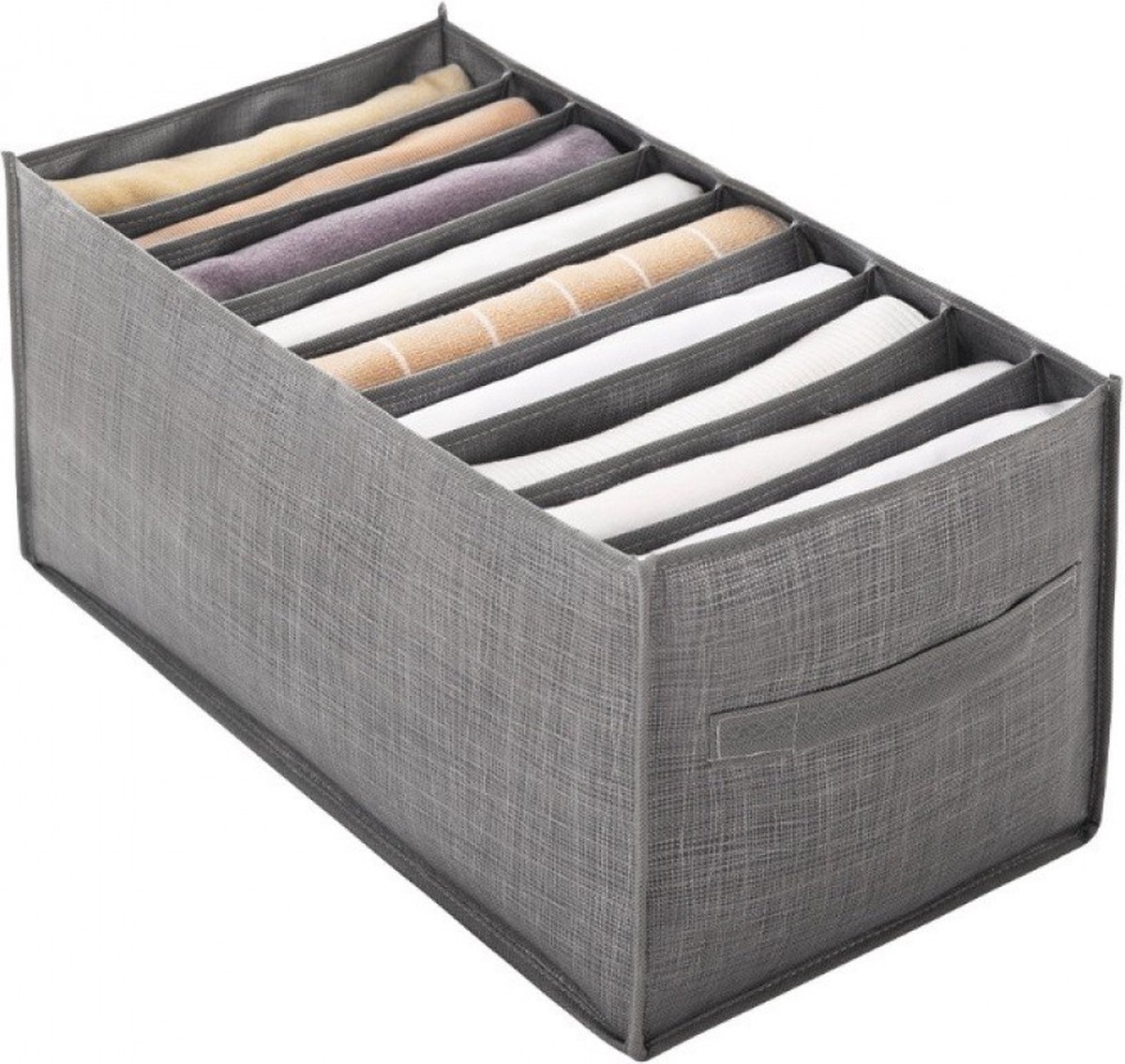 Garderobeladenorganizer voor broeken en blouses - Grijs