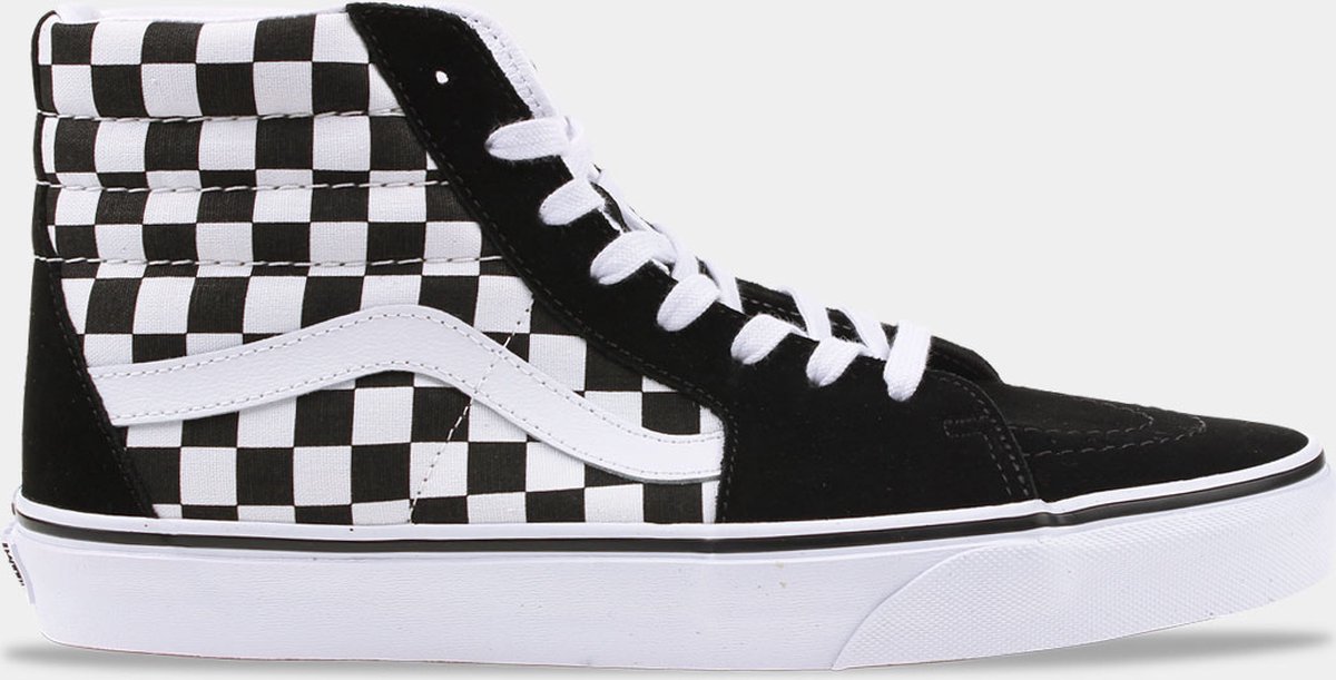 VANS SK8-HI Checkerboard Heren Sneakers Schoenen VN0A32QGHRK1 Zwart