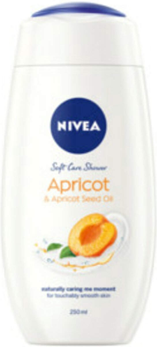 Goedkoopste 12x Nivea Soft Care Douchegel Apricot en Apricot Seed Oil 250 ml
