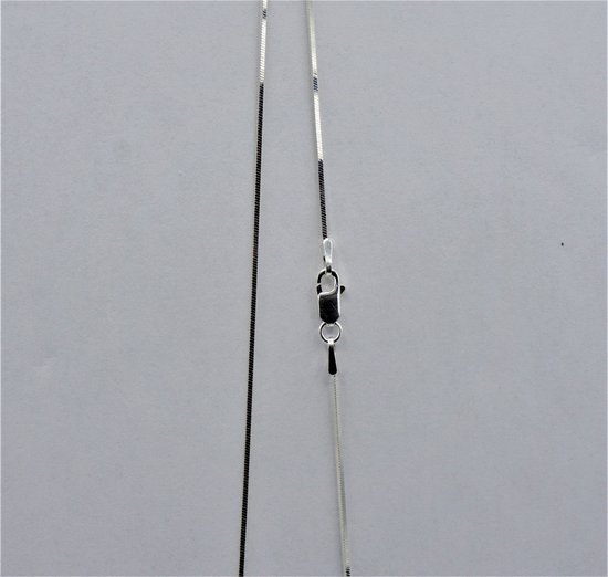 Zilveren rope ketting 50 cm 1.6 mm