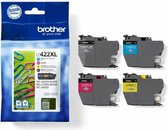 Bol.com Brother LC-422XLVAL - Inktcartridge - Zwart / Cyaan / Magenta / Geel aanbieding