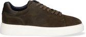 McGregor Heren Sneakers - Groen - Lage Sneakers - Suède - Veters