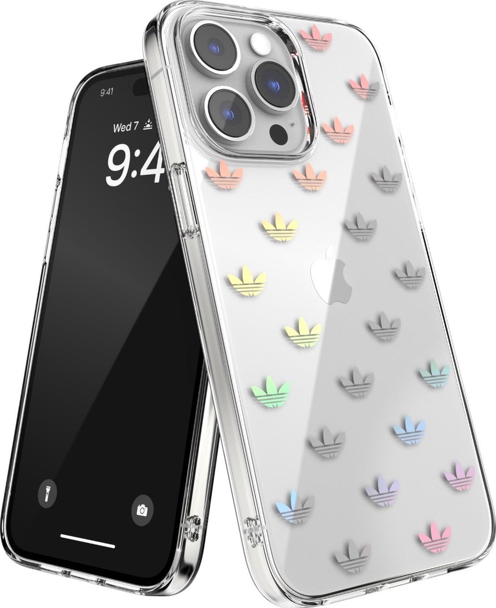 adidas Snap Case ENTRY hoesje voor iPhone 14 Pro Max - Kleurrijk