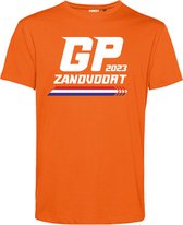 T-shirt kind Pijl GP Zandvoort 2023 | Formule 1 fan | Max Verstappen / Red Bull racing supporter | Oranje | maat 128