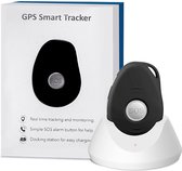 EVO 7S - GPS Tracker Noodknop met Dockingstation - Alarmknop voor personen & Senioren - Valdetectie - Incl. KPN-Simkaart - Bel & Spraakfunctie - Verbeterde Functies - Zwart