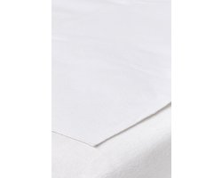 Meyco Baby bedzeil ledikant - white - 50x90cm