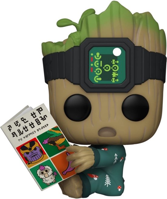 Foto: Funko pop marvel i am groot groot in onesie met book 1193