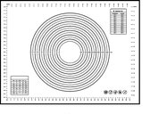 Tapis de pâte Siliconen FEDEC - 80x60 cm - Wit/ Zwart
