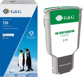G&G Huismerk P2V73A XL Inktcartridge Alternatief voor HP 730 foto zwart hoge capaciteit