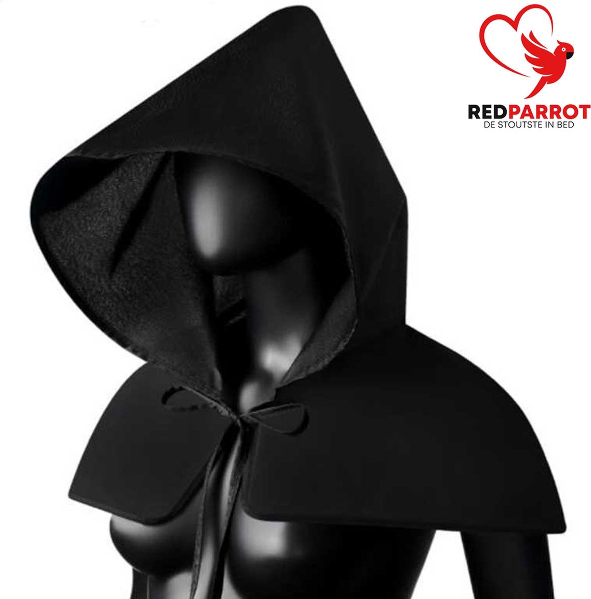 Goedkoopste BDSM Thema capuchon Halloween | Club avond | Rollenspel kleding | Sexy masker | Bondage kleding | Zeer goede kwaliteit polyester