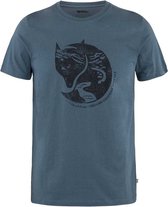 FJALLRAVEN arctic Fox T-shirt Man - Maat S - Indigo Blue