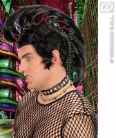 Widmann - Pruik, Mohawk Indiaan - Zwart - Carnavalskleding - Verkleedkleding