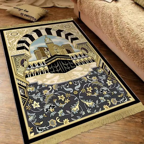 Gebedskleed - Gebedsmat - Gebedstapijt islam - Salah mat - Prayer mat - Prayer rug - Sajada - Ramadan cadeau