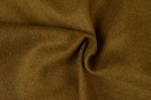 30 meter wol stof op rol - Donker camel - 78% Polyester / 22% Wol