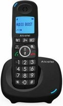 Téléphone résidentiel sans fil Alcatel XL595B Dect pour ligne fixe | Noir