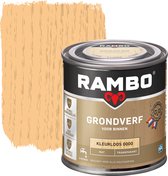 Rambo Grondverf Binnen Transparant Mat - Vochtregulerend - Optimale Dekking - Kleurloos - 0.25L