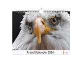Huurdies - Arend Kalender - Jaarkalender 2024 - 35x24 - 300gms