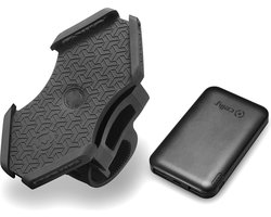 Celly Telefoonhouder & Powerbank - Fiets en e-scooter - 5000 mAh - 2 USB-poorten - 360° draaibaar Celly Telefoonhouder & Powerbank - Fiets en e-scooter - 5000 mAh - 2 USB-poorten - 360° draaibaar