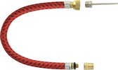 Bol.com Dresco Pompslang Fiets en Motor - 20 Cm Rubber Rood aanbieding