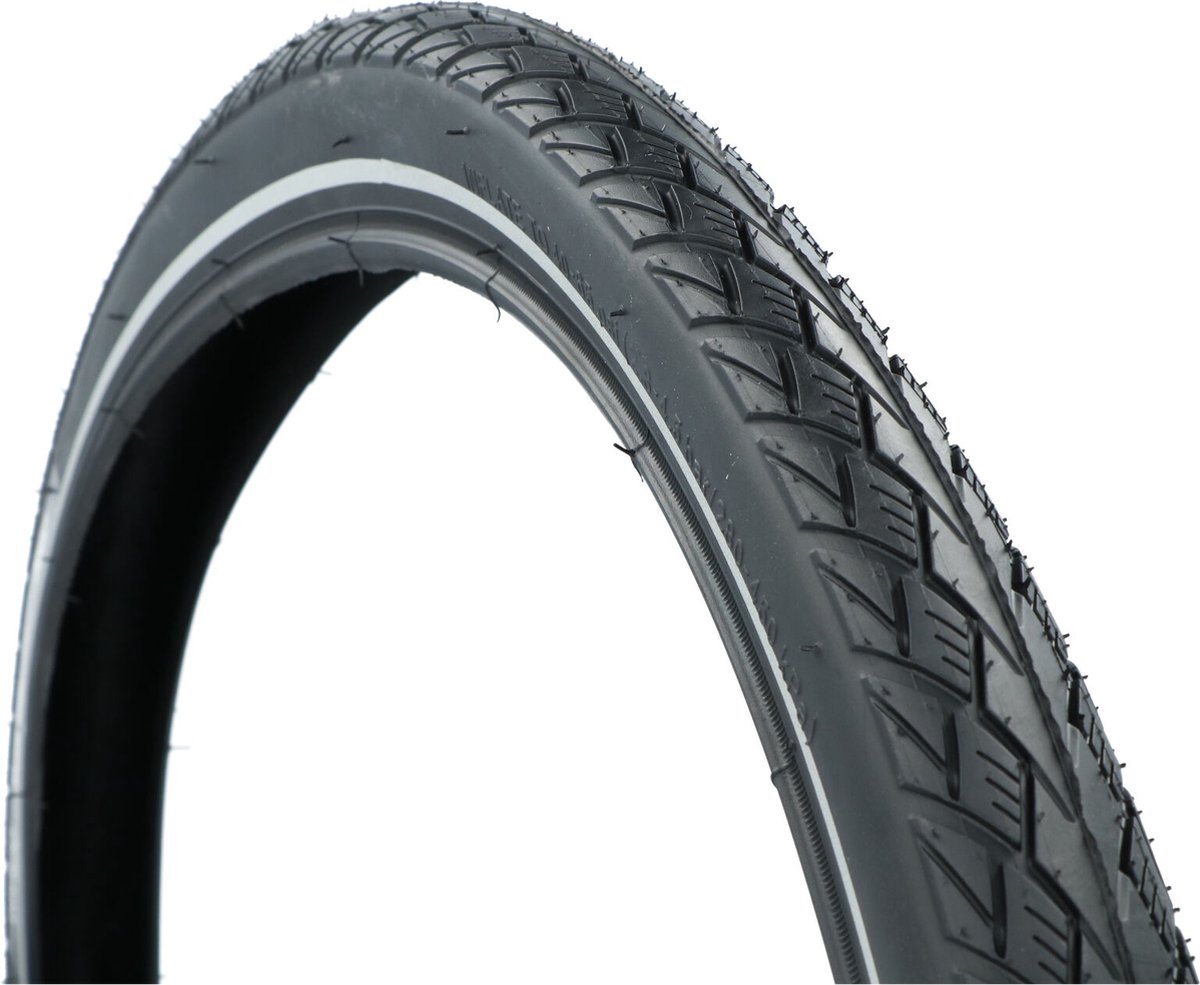 Dresco Buitenband Metro Elite - Bandenmaat 26 x 1.75 – ETRTO maat 47-559 - Veilige reflectie - Optimale grip bij alle weersomstandigheden - Lage rolweerstand – Hoge lekbestendigheid - Optimale grip - Zwart