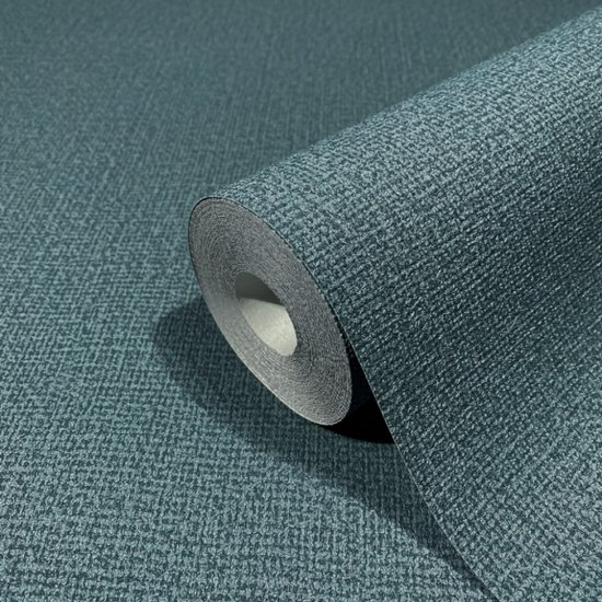 Kumano - Linenlook - Papier peint - Papier peint - Papier peint non tissé - Blauw - 0 x 10,05 M.