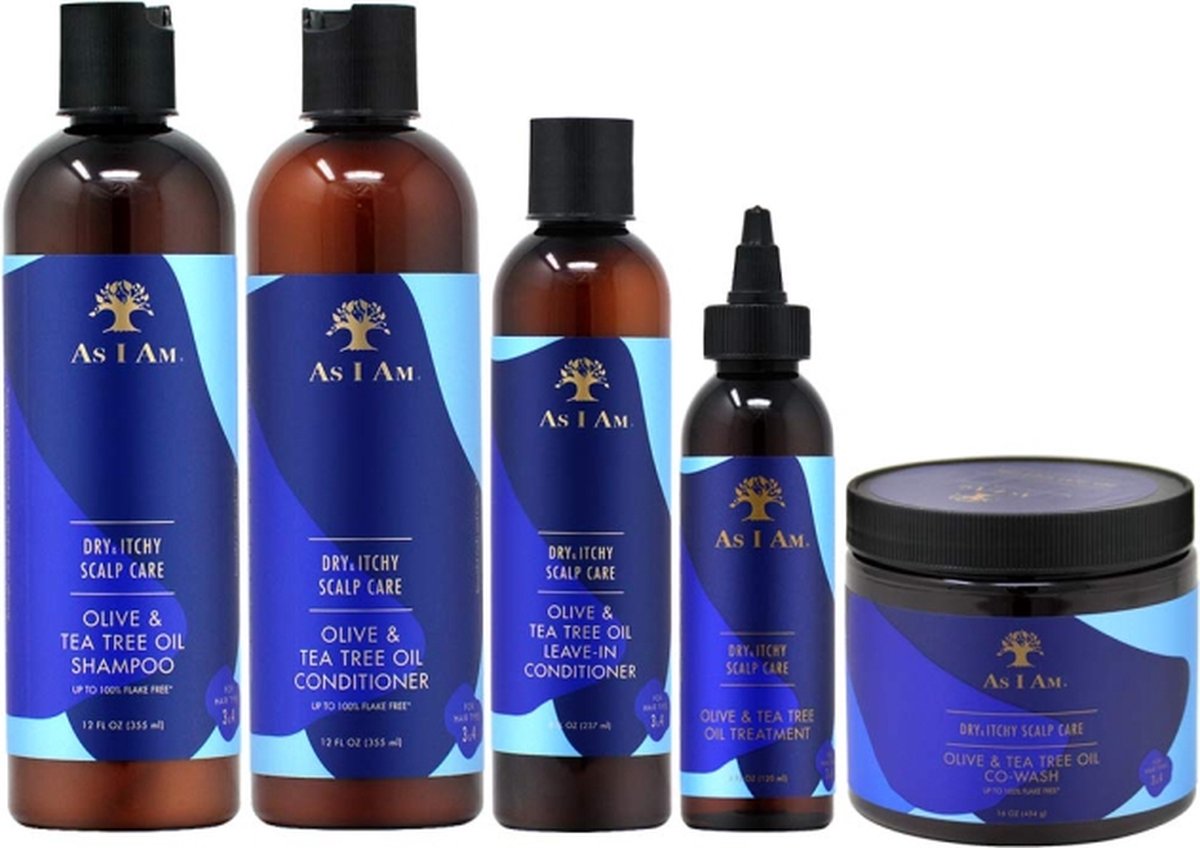 AS I AM DRY & ITCHY SCALP CARE SET
