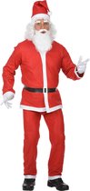 Widmann - Kerst & Oud & Nieuw Kostuum - Kerstman Santa Kostuum - Rood - One Size - Kerst - Verkleedkleding