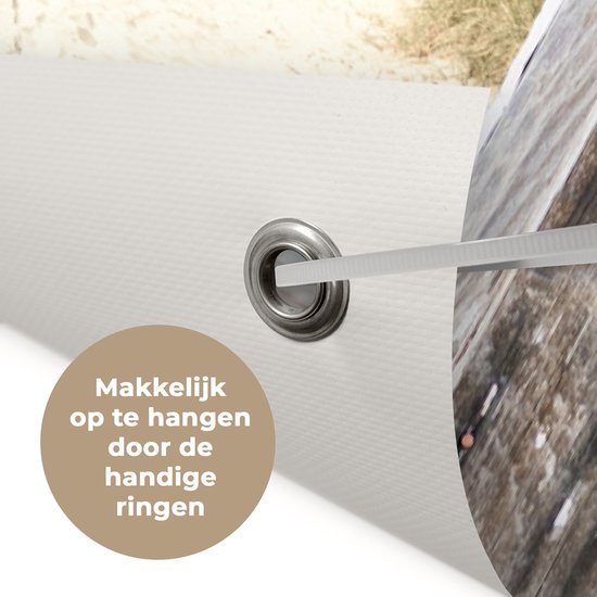 Affiche de jardin See-through - Plage - Vélo - 40x60 cm