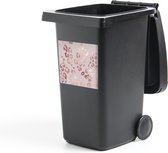 Container sticker Panterprint - Rose Goud - Glitter - 40x40 cm - Kliko sticker
