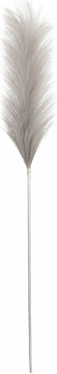 House of Seasons Pluimgras losse steel/tak - zilvergrijs - 104 cm - Decoratie kunst bloemen