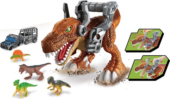 Jouet dinosaure - T- Rex mécanique - Modèle dinosaure - Groot taille (30 x  36 x 12 cm)