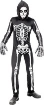 Costume fantôme et squelette | Déguisement Bones And Bones Squelette Halloween Enfant | Taille 158 | Halloween | Déguisements