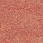 Allure - Arbres - Papier Peint - Papier Peint Papier peint non tissé - Revêtement Mural - Papier Peint - Rouge - 0 x 10,05 M.