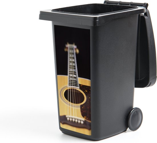 Container sticker Een liggende akoestische gitaar - 44x98 cm - Kliko sticker