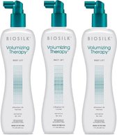 BIOSILK - Volumizing Therapy Root Lift - 3 x 207ml - Shampoo