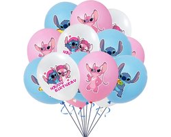 Ballonnen - Ballonnenset - Lilo en Stitch - Latex Ballonnen - Verjaardag - Themafeest - Gekleurde ballonnen - Feest Decoratie - Party Decorations - Feestversiering - Meerkleurig