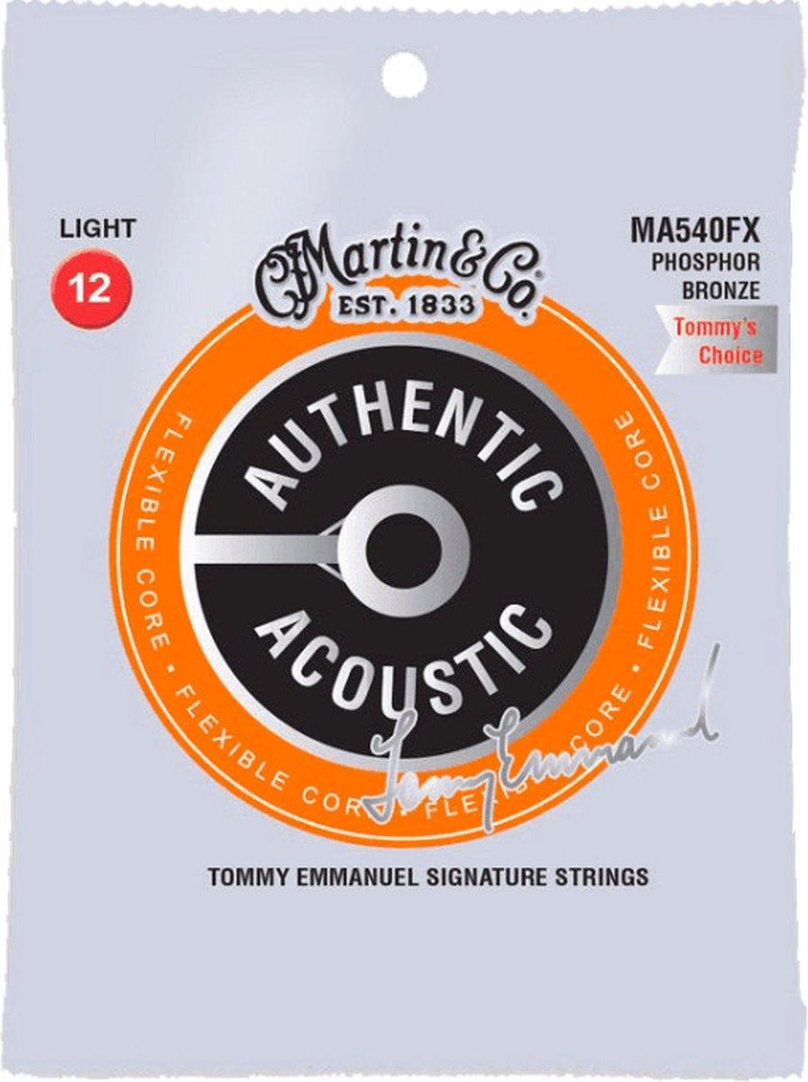 snarenset akoestische gitaar - MA540FX - 92/8 phosphor bronze 12-54 light