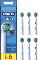 Oral-B Pro - Precision Clean - Opzetborstels met CleanMaximiser Technologie - 6 Stuks - Brievenbusverpakking