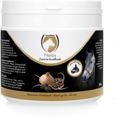 Excellent Herbs Zwarte knoflook - Ter ondersteuning van de stofwisseling en weerstand - Geschikt voor paarden - 150 gram