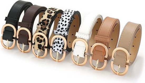 Simple Riem - Beige | Riemmaat 90 cm | 102 x 3 cm | Kunstleer / Staal | Fashion Favorite