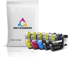 Inktkenners Inktcartridges Geschikt voor Brother - LC3213 multipack van 5 kleuren Geschikt voor Brother MFC-J491DW, MFC-J497DW, DCP-J572dw, MFC-J890DW,…