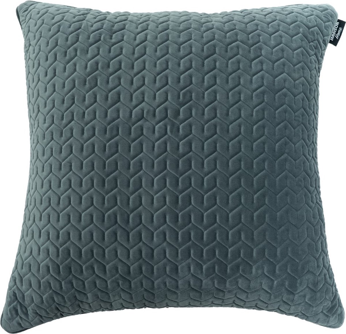 Madison sierkussen 60x60cm Dublin Light grey Grijs